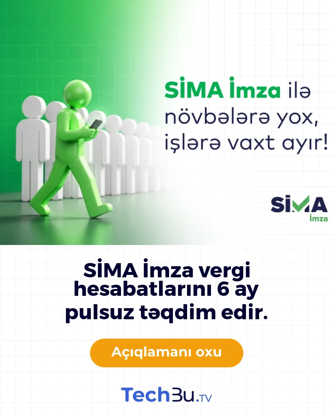 SİMA İmza 6 ay ərzində pulsuz vergi hesabatı imkanı təqdim edir