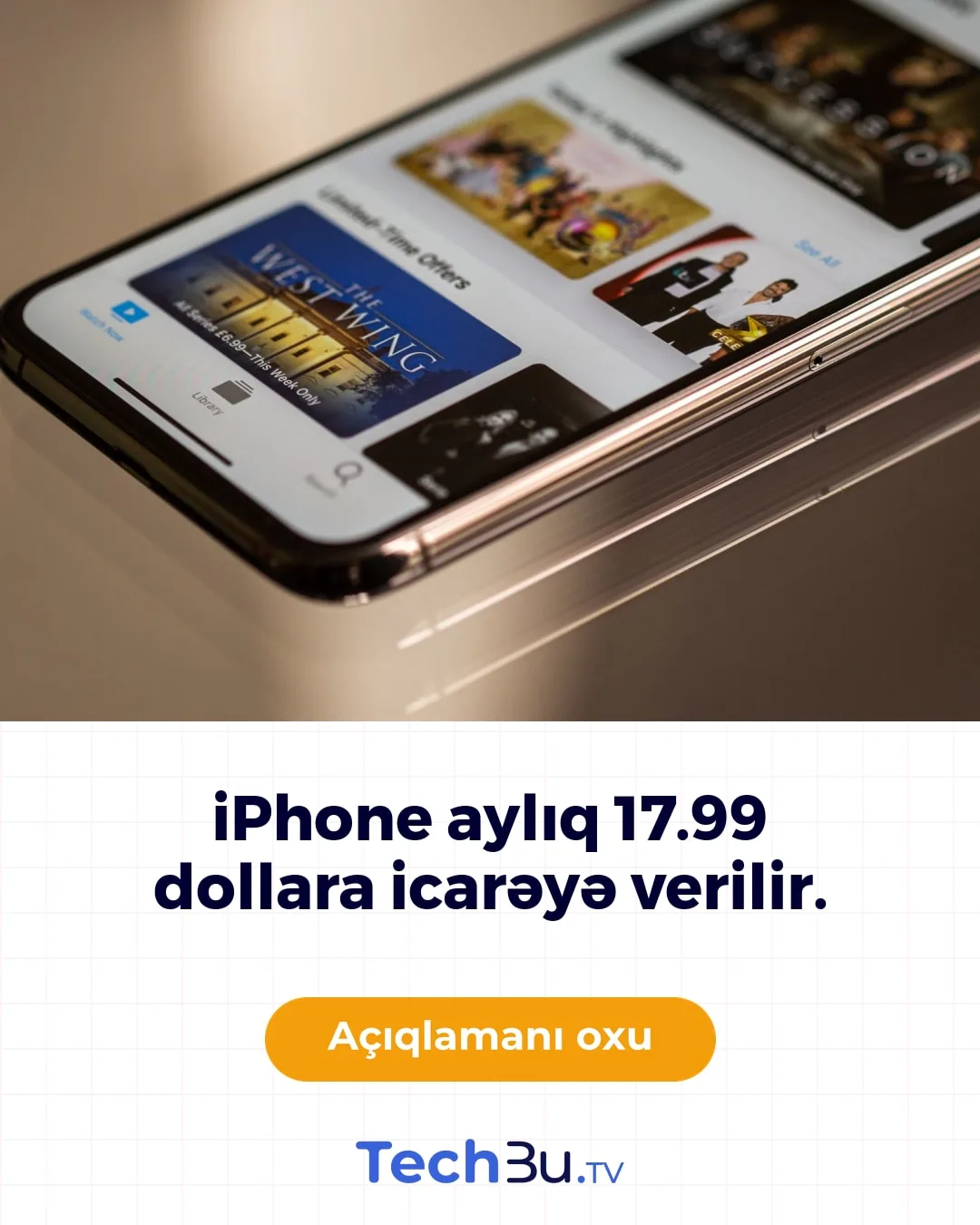 Apple ABŞ-da iPhone icarə sistemi təqdim edir