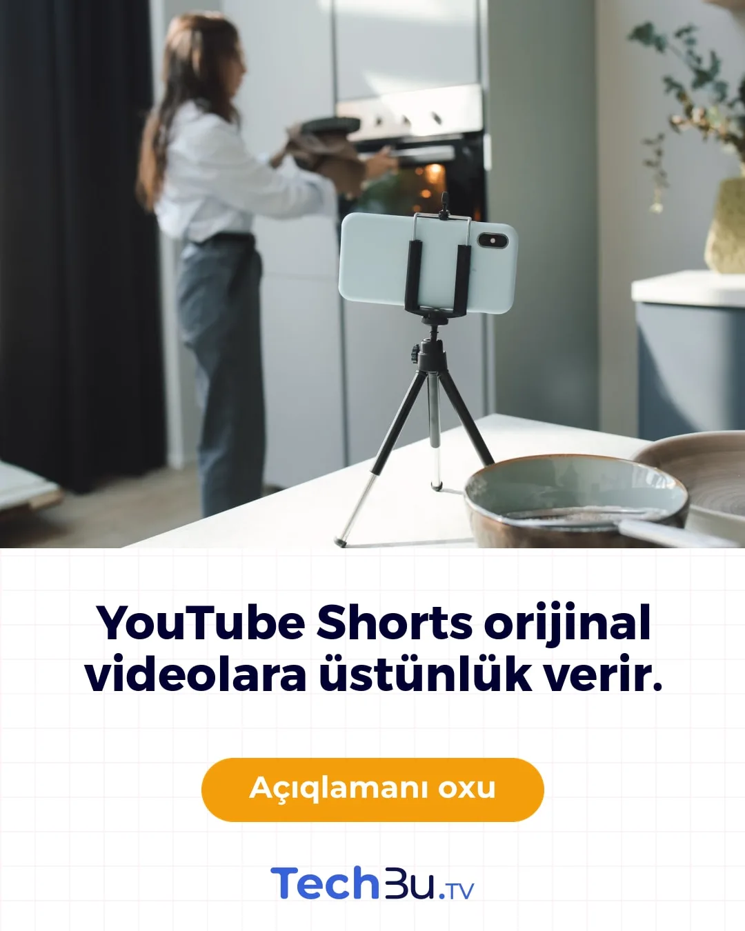 YouTube Shorts orijinal videolara üstünlük verir.