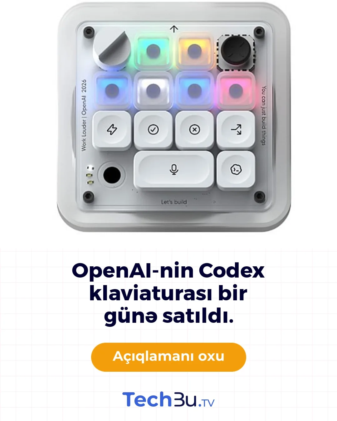 AI-daidjest: Claude Opus 5, OpenAI klaviaturası və daha çoxu