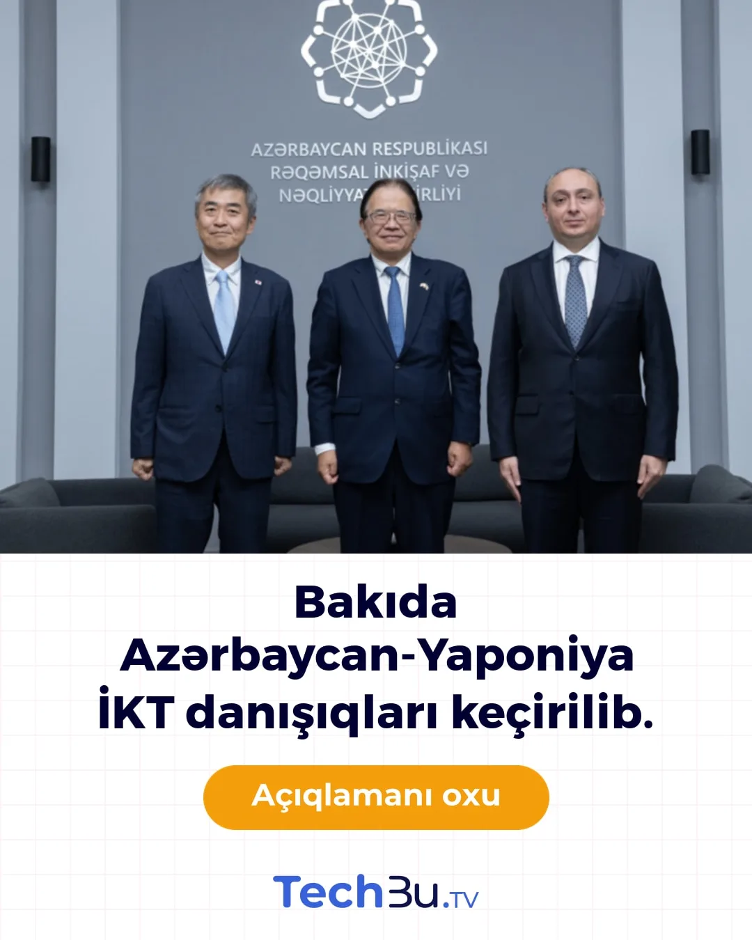 Bakıda Azərbaycan-Yaponiya İKT danışıqları keçirilib.