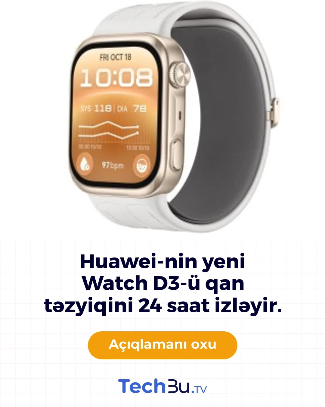 Huawei Watch D3 və FreeBuds Neo təqdim edilib