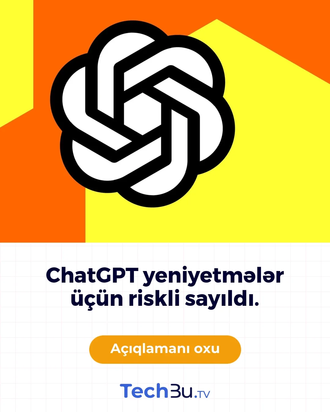 ChatGPT yeniyetmələr üçün riskli sayıldı.