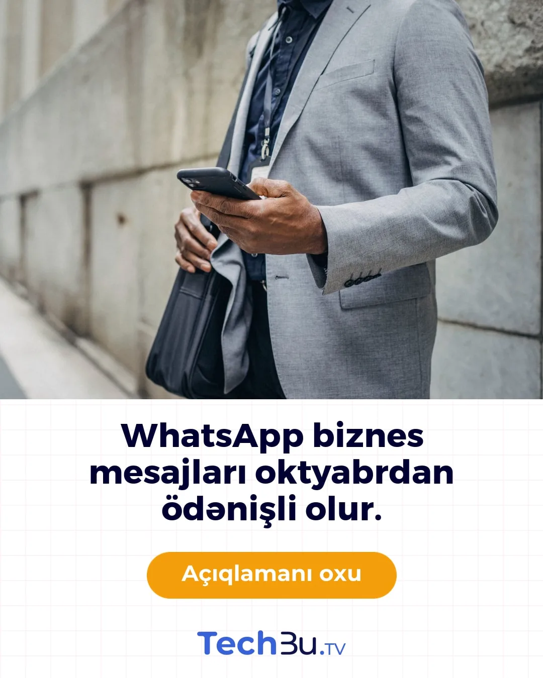 WhatsApp biznes mesajları oktyabrdan ödənişli olur.
