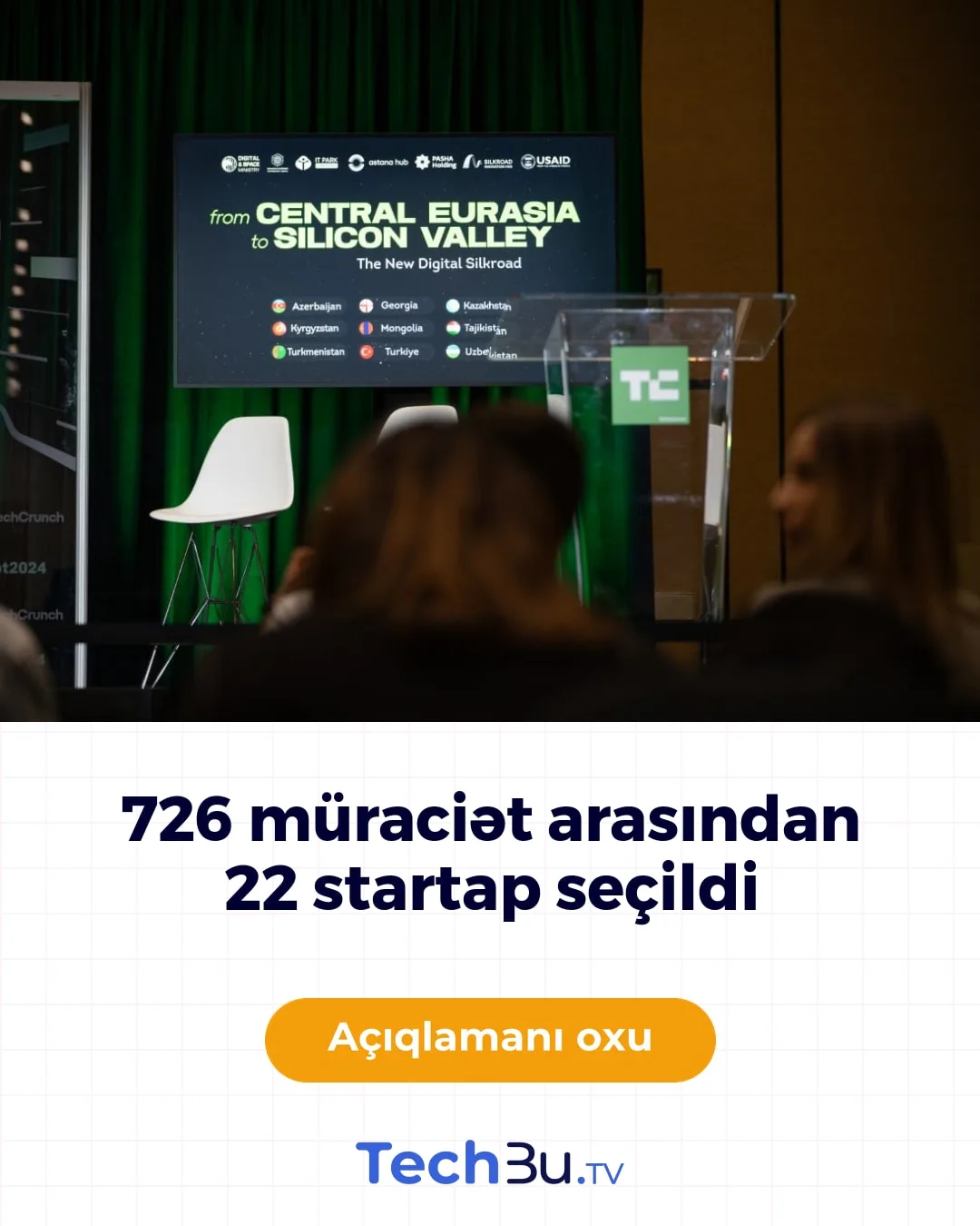 Road to TechCrunch 2026 milli seçimlərinin qalibləri açıqlandı