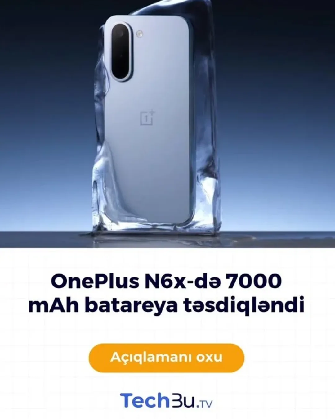 OnePlus N6x-də 7000 mAh batareya təsdiqləndi