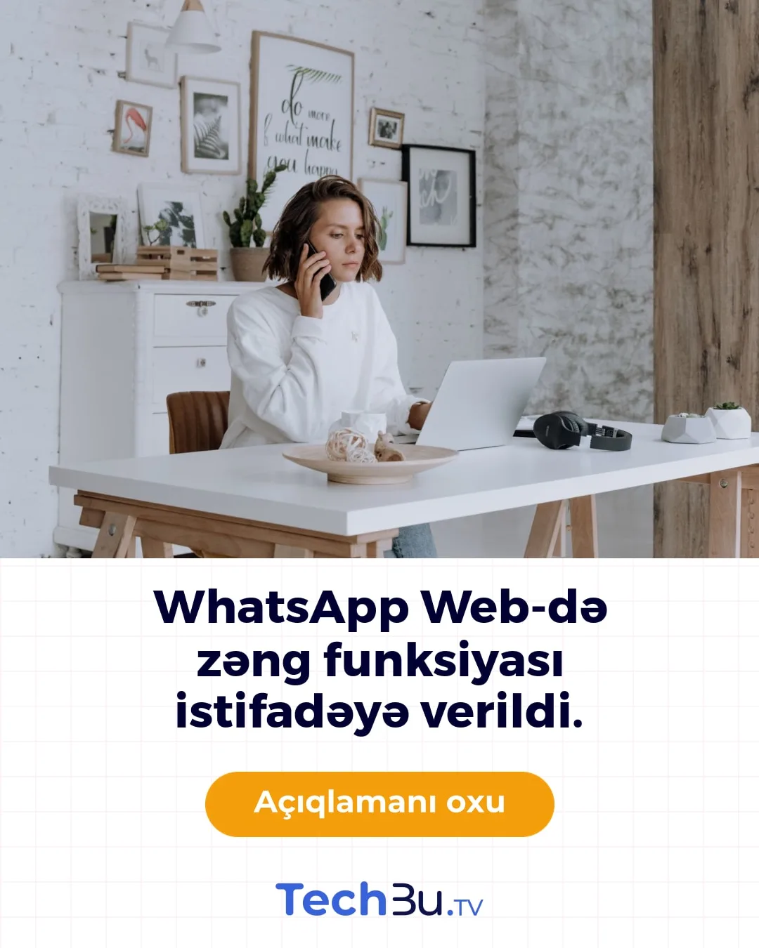 WhatsApp Web Zəng Funksiyası