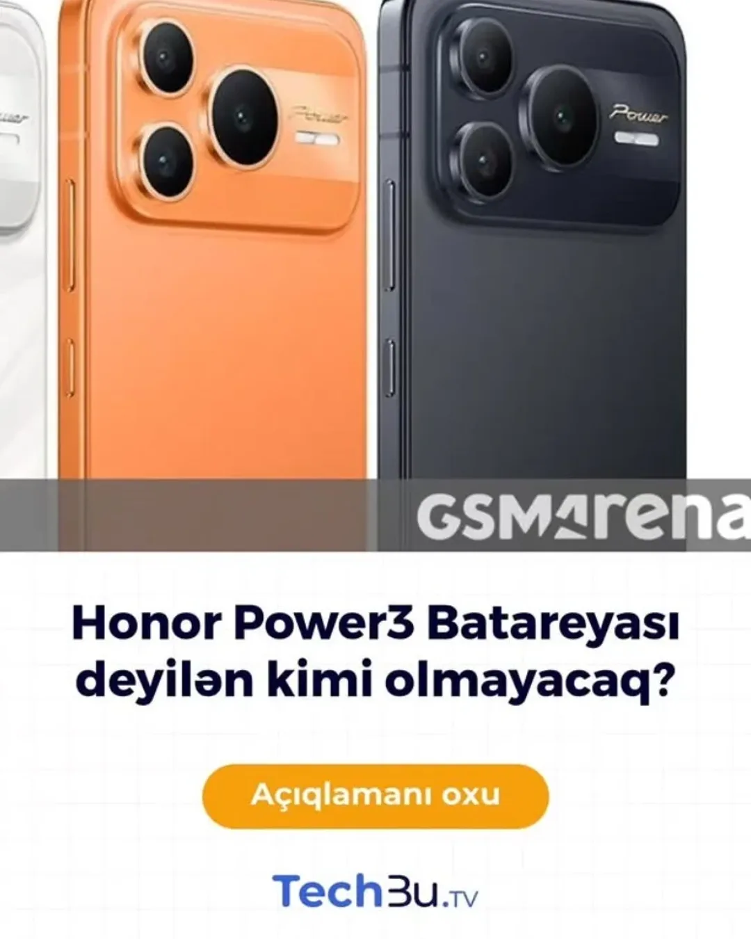 Honor Power Batareyası deyilən kimi olmayacaq?