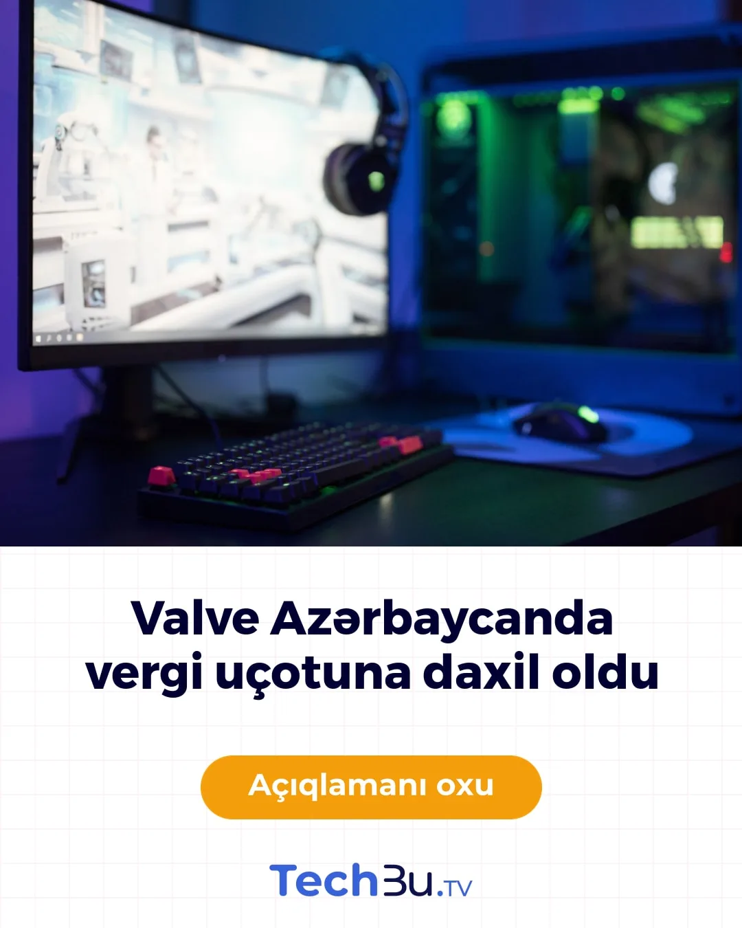 Valve Azərbaycanda vergi qeydiyyatına alındı