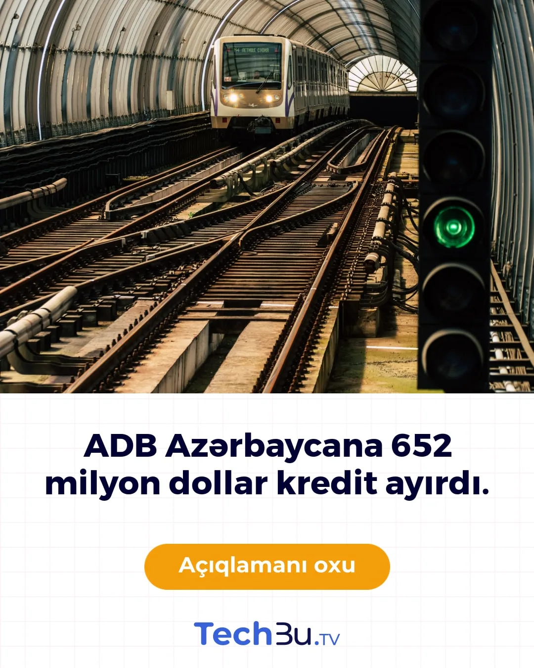 ADB Azərbaycanın iki nəqliyyat layihəsinə 652 milyon dollar kredit verir